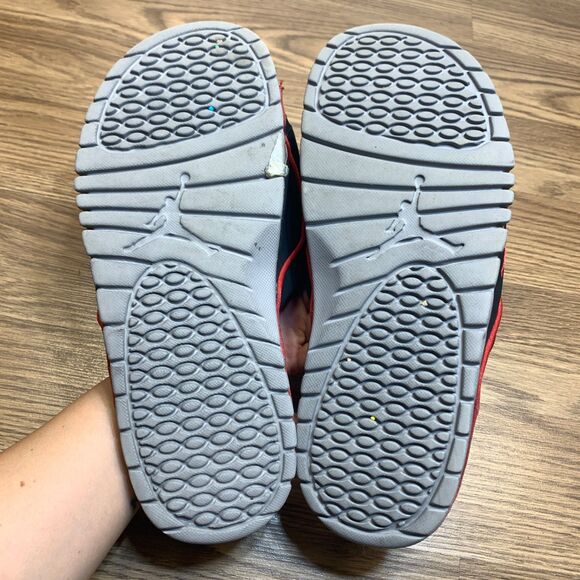 Jordan Hydro IV Retro Shoes Mens Size 10 Slide Sandals 532225-001 Black Red - Picture 9 of 9
